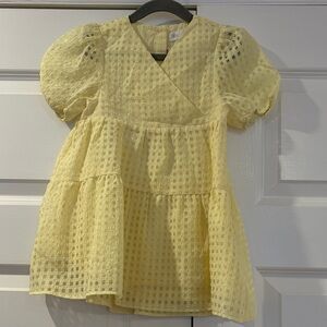Zara Kids Yellow Dress